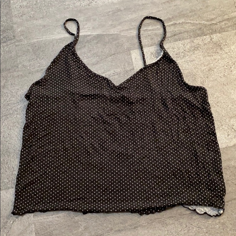 American Eagle soft and sexy polkadotted tank top